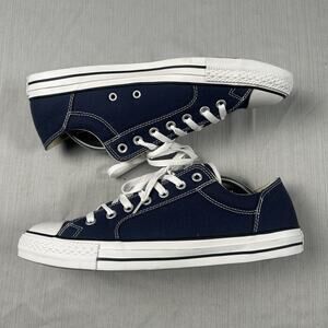Converse All-Star Malden Street Ox Blue Men’s Size 11 Casual Canvas Sneakers